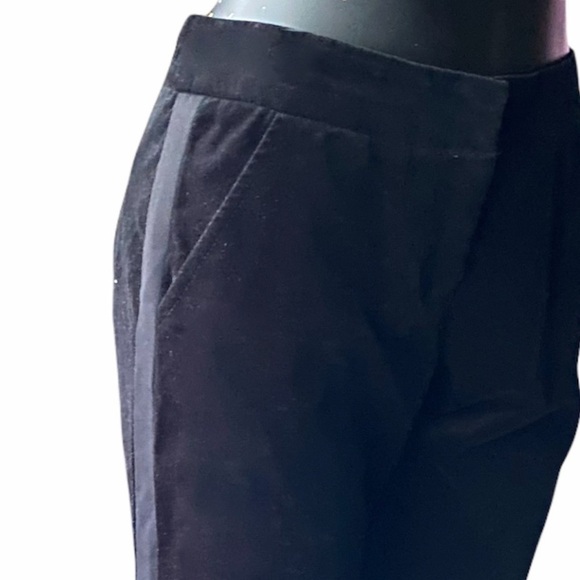 Trina Turk Velvet Tuxedo Cropped Pants in Black - Picture 5 of 10